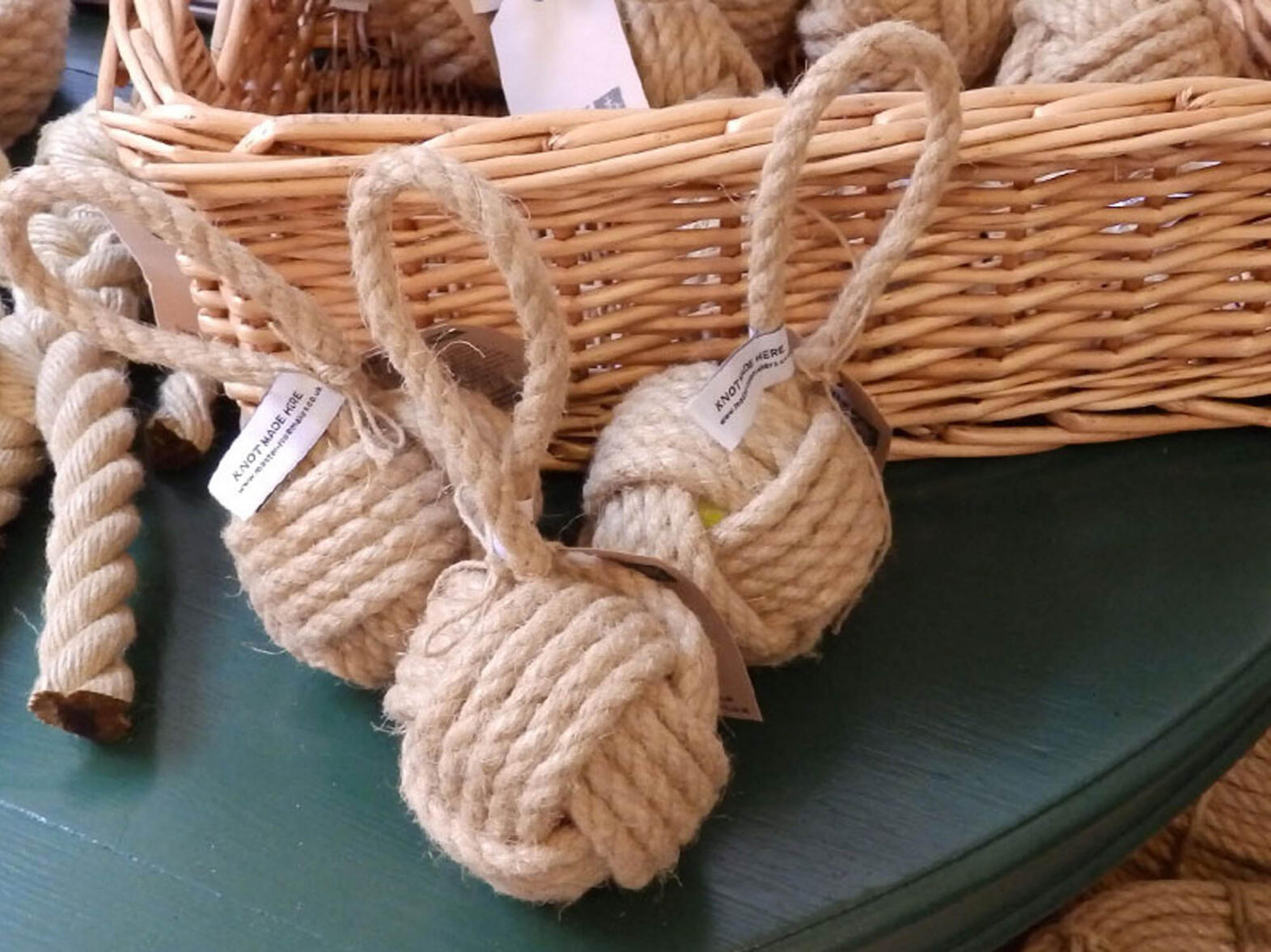 Monkey Fist Rope dog toy