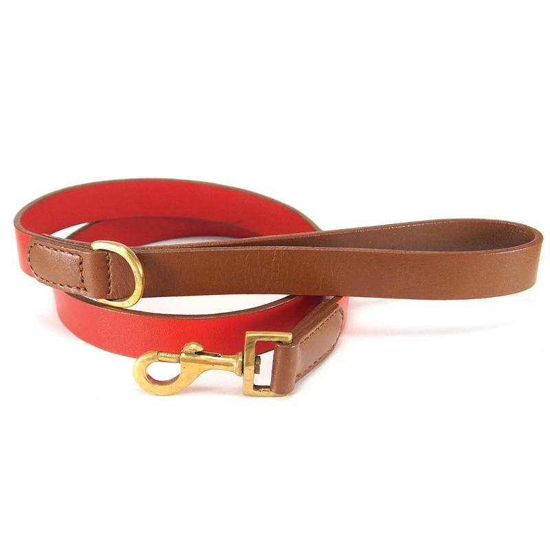 Georgie Paws Jersey Lead Red + Tan