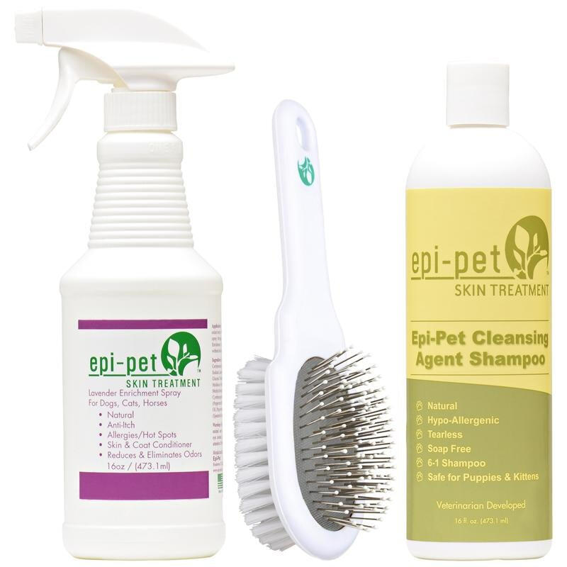 Epi-Pet - Large Basic Skin & Coat Care Kit D 16oz (Lavender Scented) for Dogs