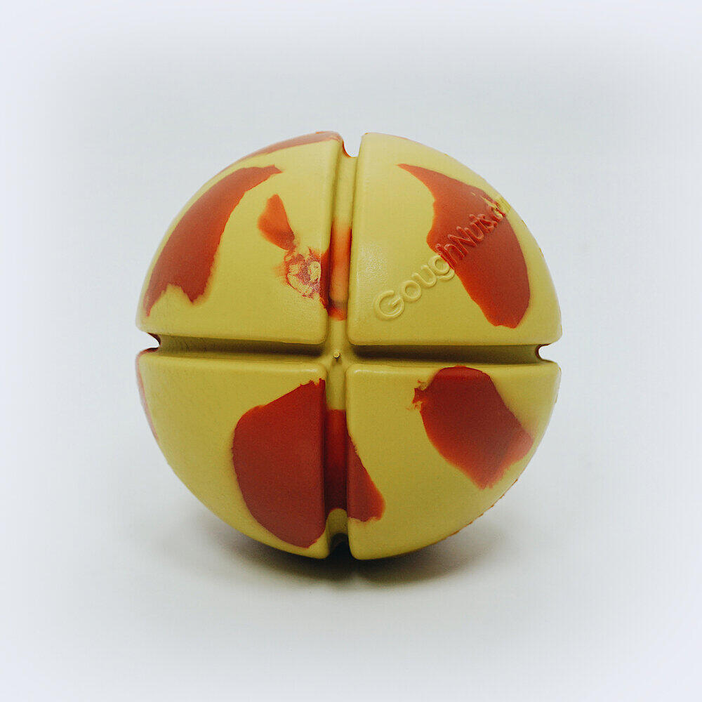 Goughnut Durable Interactive Rubber Dog Ball